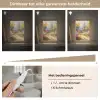 Bloemen - Bomen - Kunst - Watercolor Light Box met kabel (Tafellamp) klein -USP_dimbaarNL