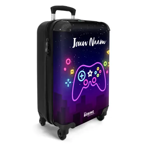 You Can't Control Me NBS - Handbagage koffer - Kinderen Unisex middel -productfoto_3d