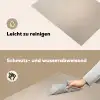 Japandi - Beige - Modern Inductie beschemer met haakjes klein -ky-schoon-de