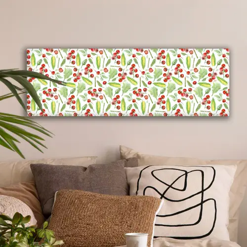 Groente - Tomaat - Maïs - Sla canvas 2cm klein 828 -sfeer1