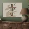 Plankjes - Boeken - Vaasjes - Planten PET vilt klein -sfeer2