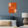 Oranje - Wijntje - Quote poster papier klein -sfeer2