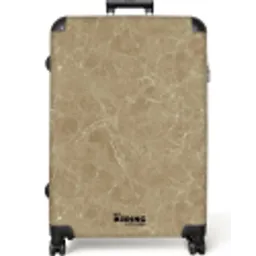 Beige - Marmer - Witte aders NBS - Large koffer - Volwassenen Unisex groot -zzzzzzzzkaufland2