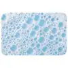 Schuim - Bubbels - Blauw Badmat klein -3d