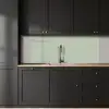 Mintgroen - Effen kleur keuken achterwand 2 middel 871 -sfeer1