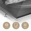 Pan - Vis - Zwart - Wit plexiglas 5mm klein -sfeer2