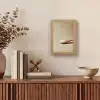 Lepel - Rijst - Hout - Beige Light Box met kabel (Tafellamp) klein -sfeer2