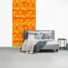 Verf - Oranje - Geel fotobehang vinyl groot 64 -slaapkamer