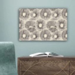 Cirkels - Patroon - Zwart canvas 2cm klein 34 -sfeer4