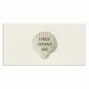 Schelp - Quote - Groen Muismat XXL klein -3d_leeg