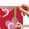 Patroon - Hartjes - Roze - Valentijn Light Box met batterij (Wandlamp) middel -USP_websiteprintNL