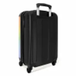 Pastel regenboog NBS - Handbagage koffer - Kinderen Unisex middel -achterkant