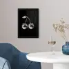Kers - Luxueus - Metallic fotolijst zwart zonder passe partout klein -sfeer4