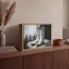 Wijn - Cowboylaarzen - Raamlicht - Wit Light Box met batterij (Wandlamp) middel -sfeer2