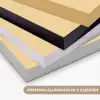 Geel - Snoep - Kleur Textielframe zwart klein -USP_kleurenNL