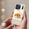 Mand - Fruit - Minimalistisch - Oranje Telefoonhoesje iPhone 17 Pro klein -sfeer3_NL