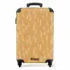 Koraal met vissen patroon oranje roze NBS - Handbagage koffer - Kinderen Unisex middel -productfoto_recht