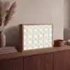 Mozaïek - Bogen - Goud Light Box met batterij (Wandlamp) middel 907 -sfeer2