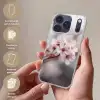 Bloesems - Meeldraden - Geel - Wazig Telefoonhoesje iPhone 17 Pro klein -sfeer3_NL