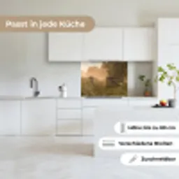 Hek - Natuur - Mist - Veld keuken achterwand 2 middel -sfeer4_DE