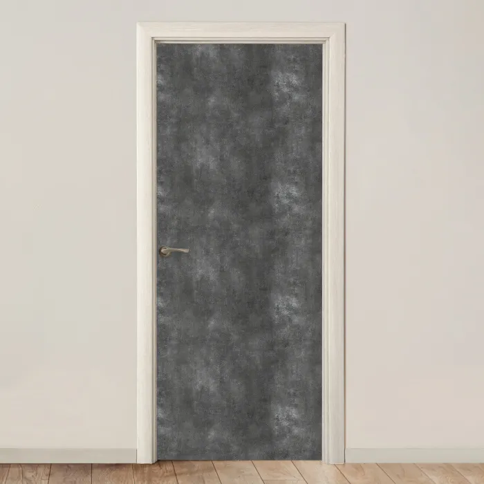 Donkergrijs - Ruw - Beton deurposter klein 289 -3d_beige