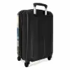 Eiffeltoren - Herfst - Parijs - Avond NBS - Handbagage koffer - Kinderen Unisex middel -achterkant