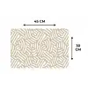 Abstract - Modern - Beige Placemat vinyl groot 368 -specs