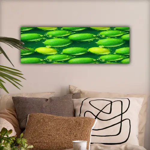 Limoen - Groen - Water canvas 2cm klein 828 -sfeer1