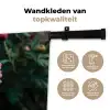Blad - Chrysant - Roze - Schaduw Wandkleed katoen klein -sfeer2