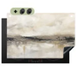 Landschap - Horizon - Natuur - Abstract - Neutraal Inductie beschemer met haakjes klein -3d