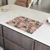Pioenrozen - Botanisch - Vogel Inductie beschermer vinyl 3mm klein 276 -sfeer8