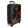Marmer - Vuur en Goud in Marmer NBS - Handbagage koffer - Kinderen Unisex middel -productfoto_3d