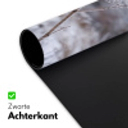 Schermbloem - Rijp - Kristallen - Winter - Delicaat Muismat XXL klein -sfeer2