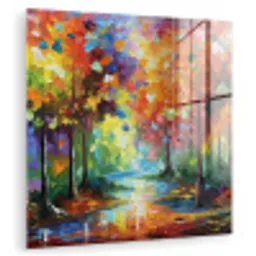 Landschap - Bos - Kleuren - Natuur plexiglas 5mm klein -zzzproduct_nieuw