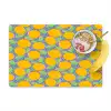Sinaasappels - Bladeren - Kleurrijk Placemat vinyl groot 368 -zzzproduct_Kitchenyeah-website