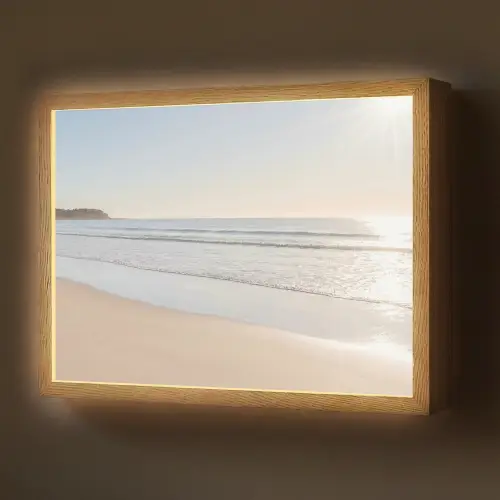 Zee - Zon - Zand Light Box met batterij (Wandlamp) middel -z3d_website