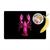 Kreeft - Felroze - Stippen - Opvallend Placemat vinyl groot -zzzproduct_Kitchenyeah-website
