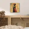 Vrouw - Silhouet - Patronen - Sierlijk plexiglas 5mm klein -sfeer4