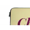 Cherish every moment - Cocktailglas - Geel laptophoes neopreen klein -detail