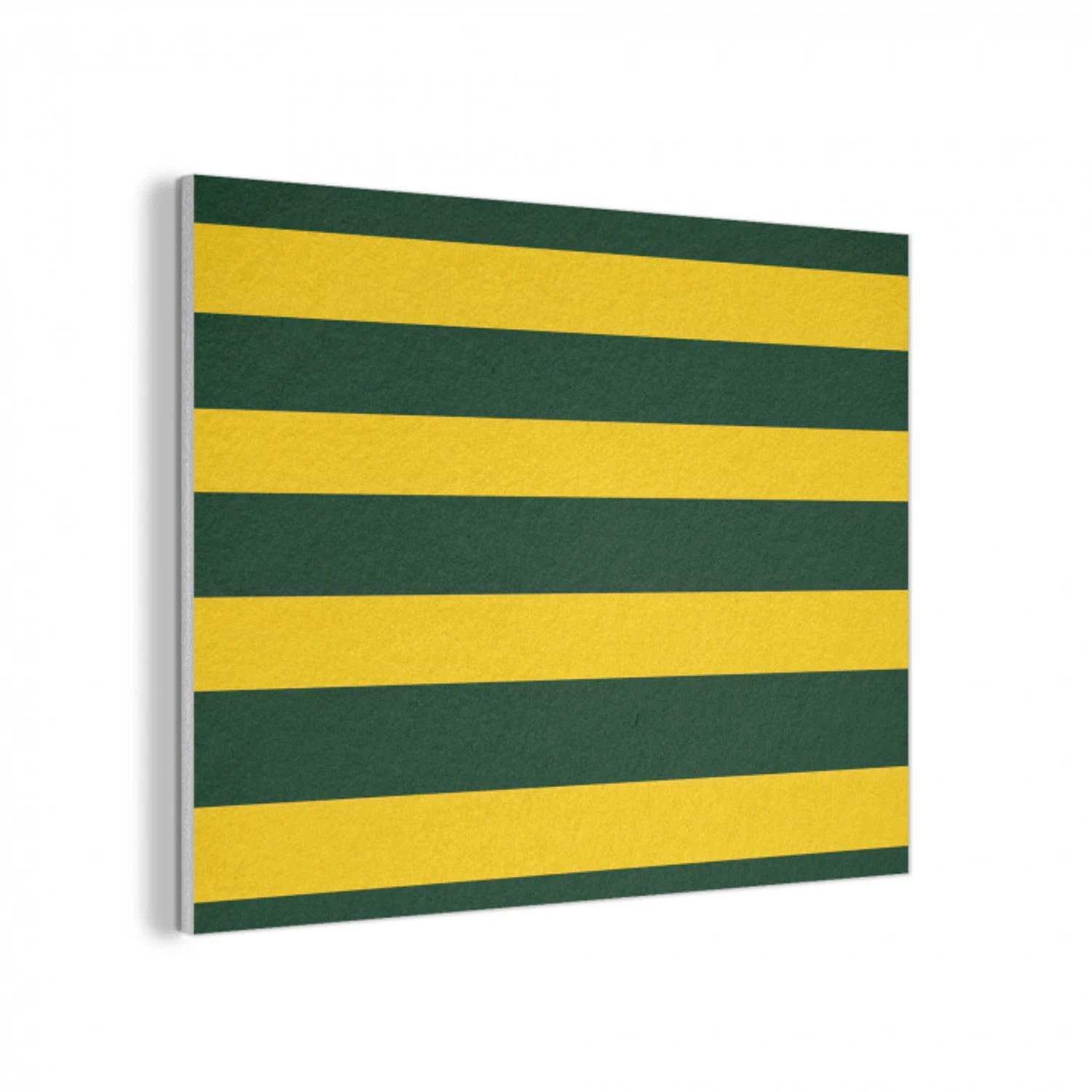 Klassiek - Strepen - Groen PET vilt klein 837 -3d