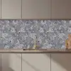 Mandala - Blauw - Patroon keuken achterwand 2 middel 871 zz_3dshopping