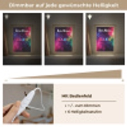 Symbolen - Game - Kleurrijk Light Box met kabel (Kinderlampje) klein -USP_dimbaarDE