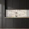 Zandkleurig - Marmer - Natuursteen keuken achterwand 2 middel 871 -sfeer1