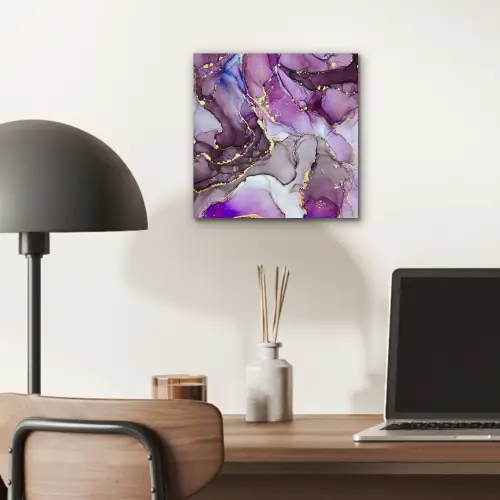 Marmer - Roze - Paars - Gold aluminium wit klein -sfeer5