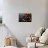 Steak - Hart - Bestek Tuinposter op houten frame 2 cm dik klein -sfeer1