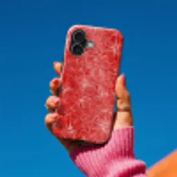 Bloemen - Patroon - Rood Toughcase MagSafe Apple iPhone 17 klein 1017 -Sfeer1V