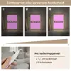 Felroze - Badass - Panterprint - Schaduw Light Box met kabel (Tafellamp) klein -USP_dimbaarNL