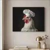 Kok - Rood - Kip Textielframe - compleet frame klein -sfeer2