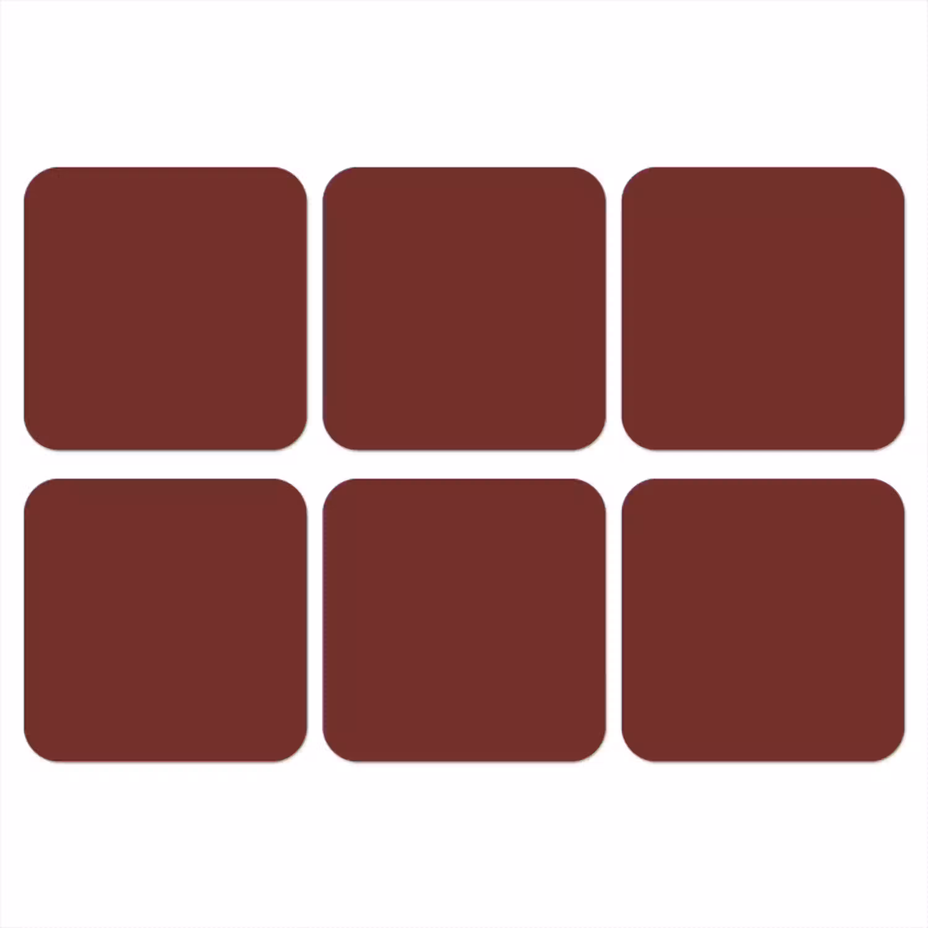 Valentine - Velvet - Rood onderzetter kurk middel 366 -3d