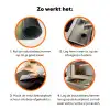 Vrouw - Granaatappel - Herfst - Zonnebril Inductie beschermer vinyl 3mm klein -zzzzzzz-td-werking